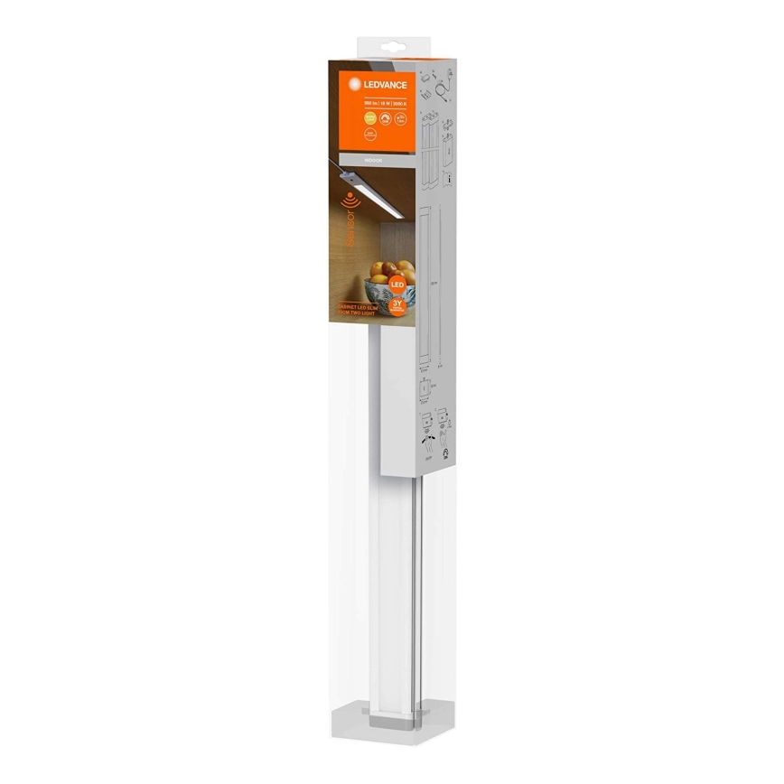 Ledvance - SET 2x dimbar LED underbyggd belysning med sensor CABINET LED/18W/230V