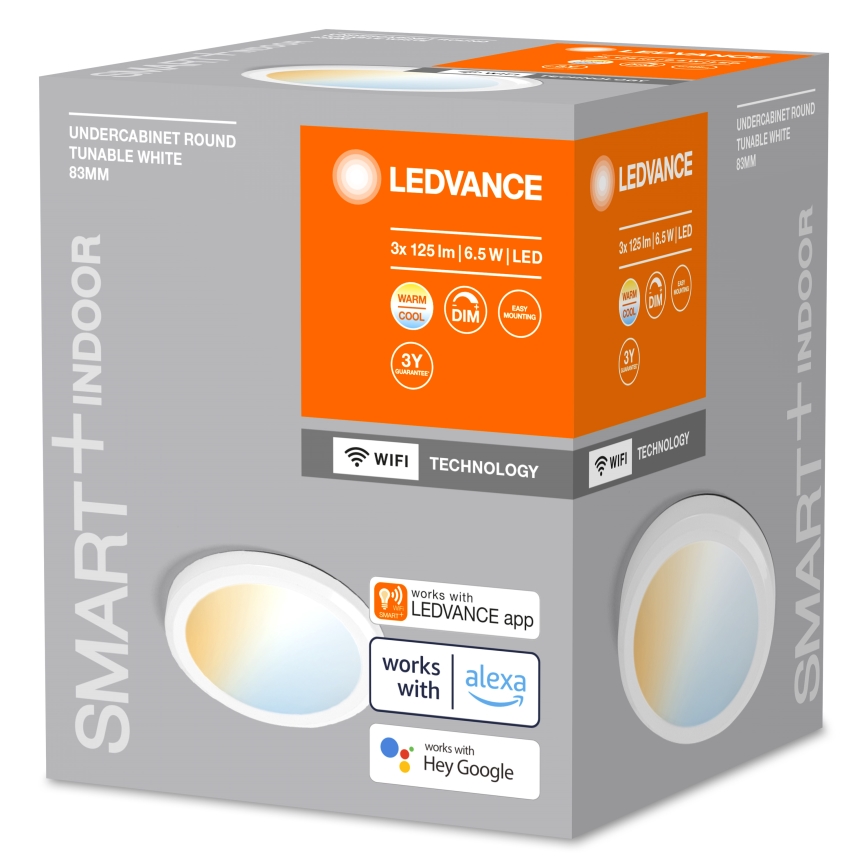 Ledvance - SET 3x LED Dimbar underskåpsbelysning för kök SMART+ LED/6,5W/230V 3000-6500K Wi-Fi