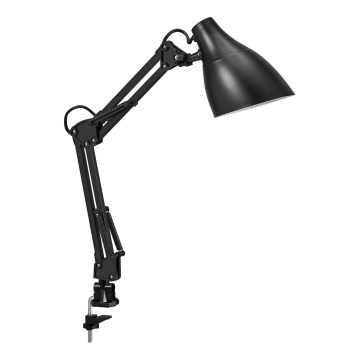 Ledvance - Skrivbordslampa med fäste OFFICE LINE 1xE27/11W/230V svart