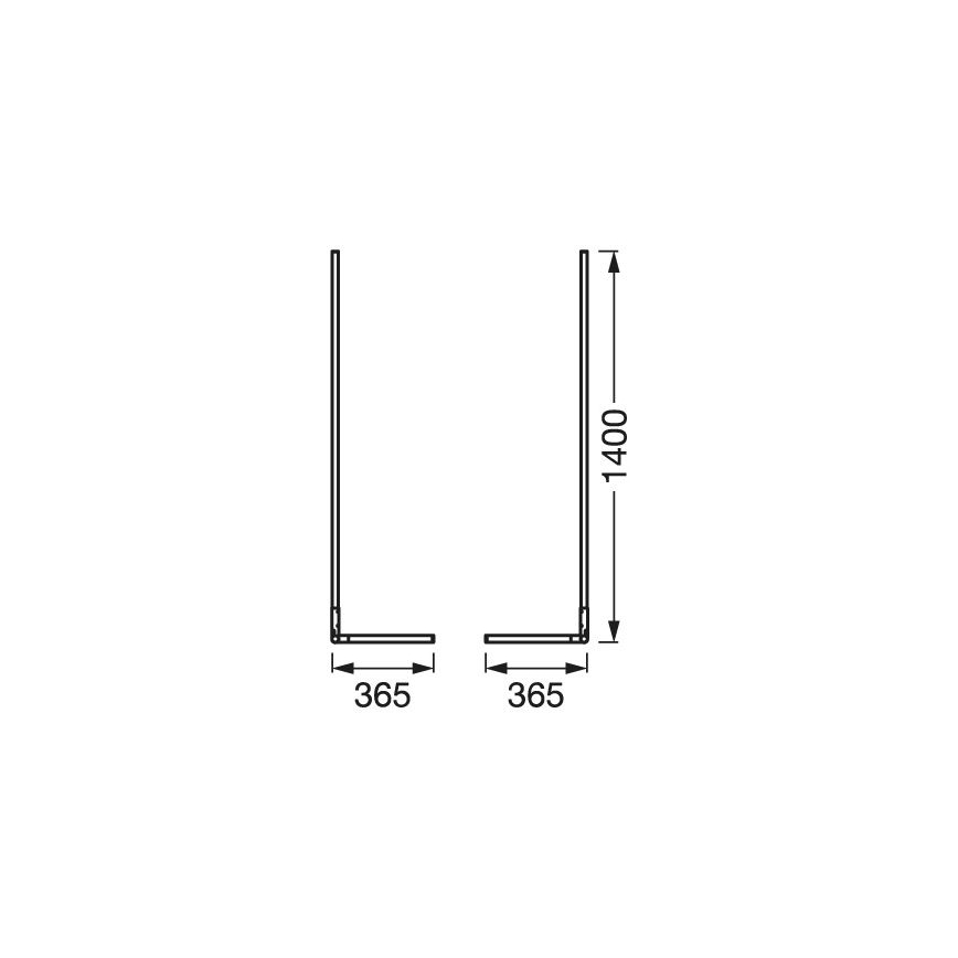 Ledvance - LED RGBW Dimbar golvlampa SMART+ FLOOR LED/14W/230V 2700-6500K Wi-Fi + fjärrkontroll