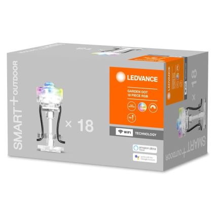 Ledvance - LED RGB Utomhusbelysning SMART+ DOT 18xLED/4W/230V IP65 Wi-Fi