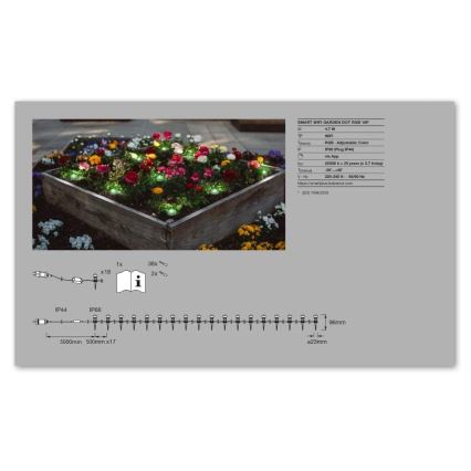 Ledvance - LED RGB Utomhusbelysning SMART+ DOT 18xLED/4W/230V IP65 Wi-Fi