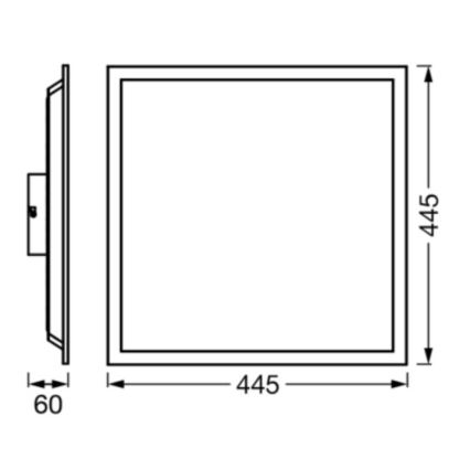 Ledvance - LED RGBW Dimbar taklampa SMART+ MAGIC LED/24W/230V 2700-6500K Wi-Fi + fjärrkontroll