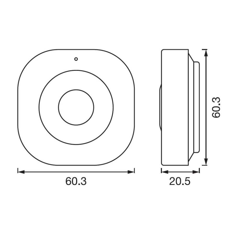 Ledvance - Smart rörelsesensor SMART+ 3,7V 500 mAh Wi-fi