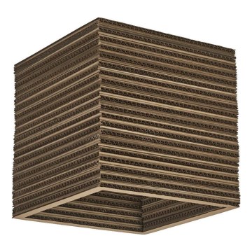 Ledvance - Taklampa DECOR CARDBOARD 1xE27/15W/230V 25x25 cm