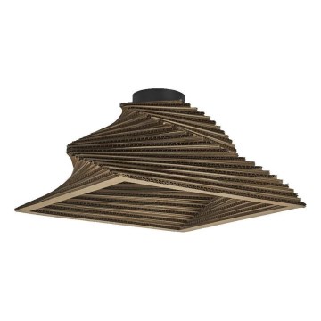 Ledvance - Taklampa DECOR CARDBOARD 1xE27/15W/230V 40x40 cm