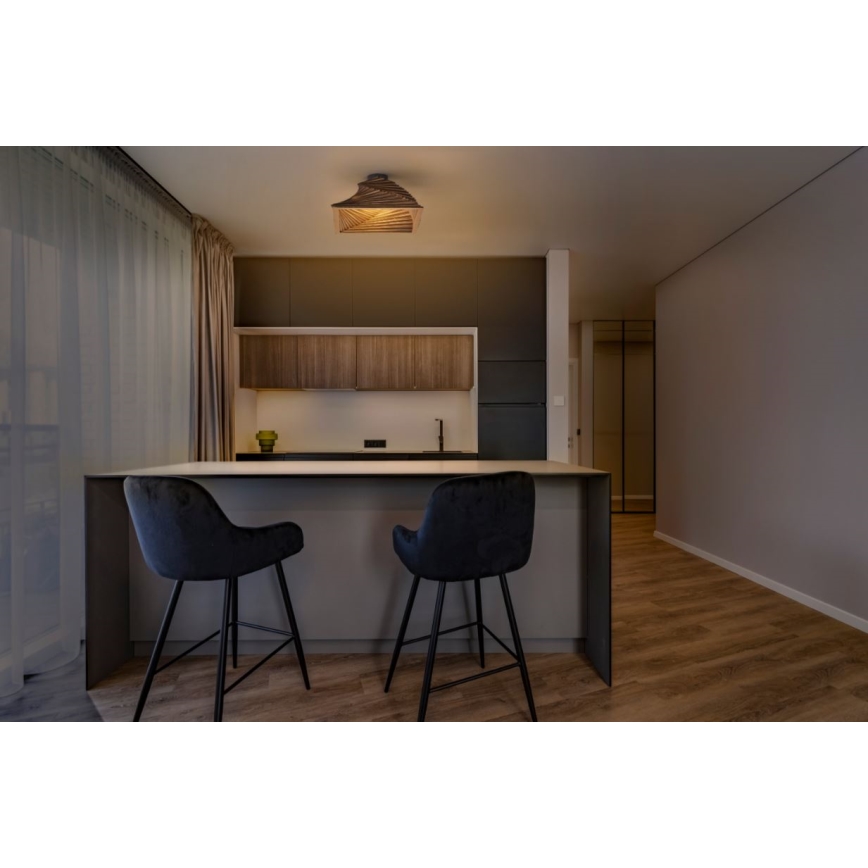 Ledvance - Taklampa DECOR CARDBOARD 1xE27/15W/230V 40x40 cm