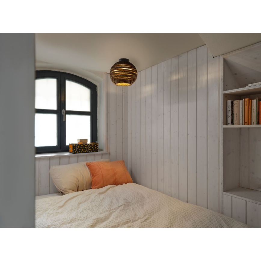 Ledvance - Taklampa DECOR CARDBOARD 1xE27/15W/230V diameter 26 cm