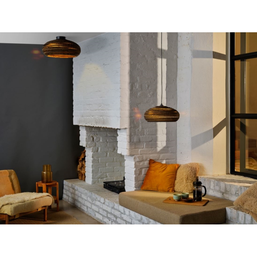 Ledvance - Taklampa DECOR CARDBOARD 1xE27/15W/230V diameter 40 cm