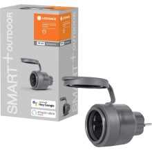 Ledvance - Utomhus smart uttag SMART+ PLUG 3680W Wi-Fi IP44
