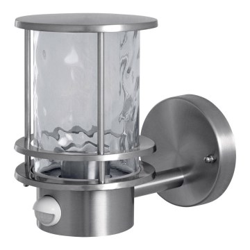 Ledvance - Utomhus Väggbelysning med sensor ENDURA 1xE27/60W/230V IP44