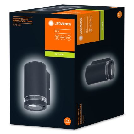 Ledvance - Utomhus vägglampa  BEAM 1xGU10/35W/230V IP44