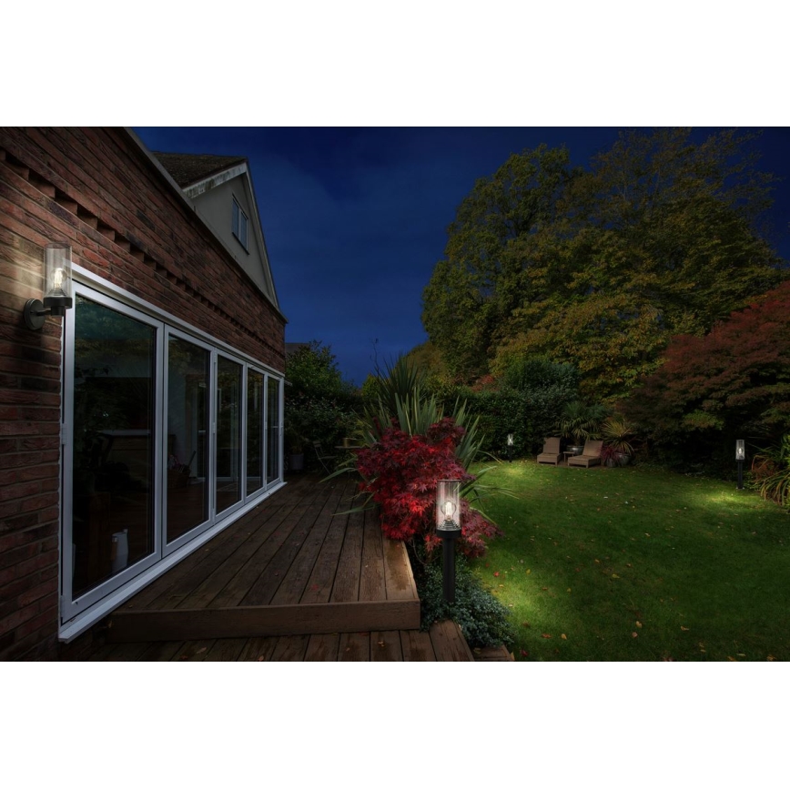 Ledvance - Utomhuslampa AMBER 1xE27/20W/230V IP44