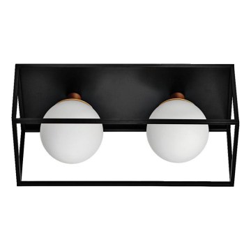 Ledvance - Utomhusväggarmatur DECOR SQUARE 2xG9/28W/230V IP44