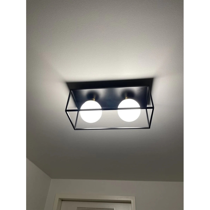 Ledvance - Utomhusväggarmatur DECOR SQUARE 2xG9/28W/230V IP44