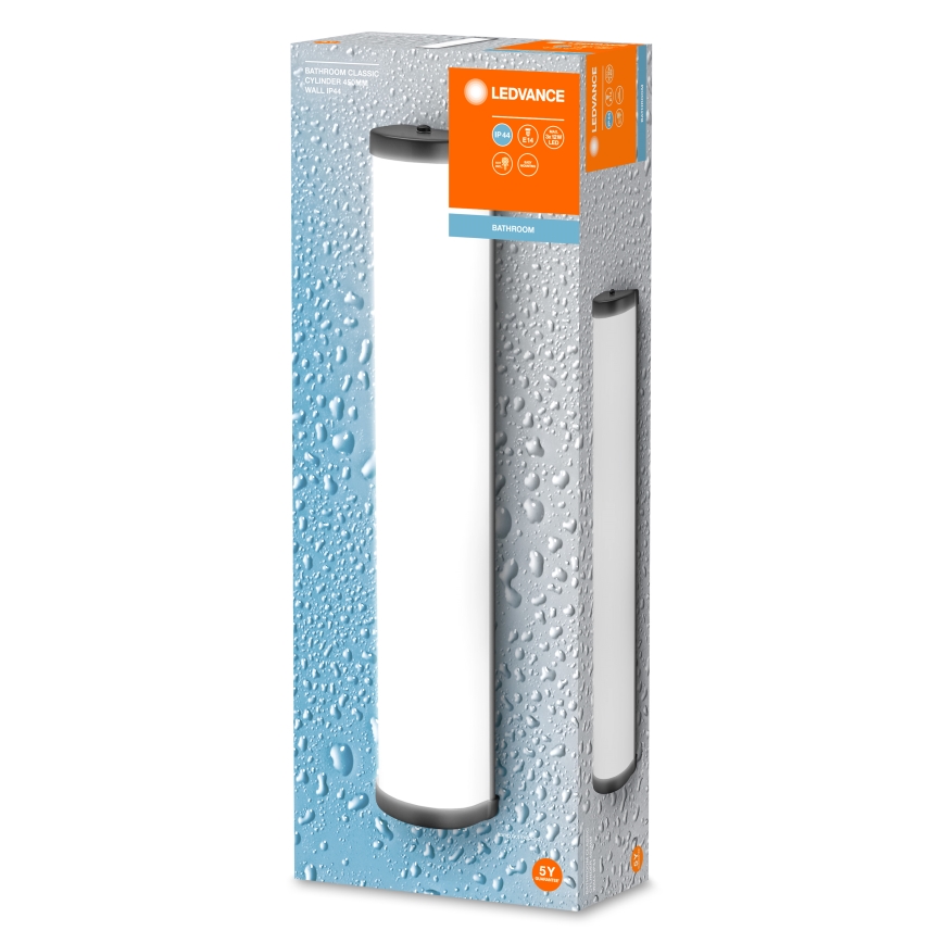 Ledvance - Vägglampa för badrum BATHROOM CLASSIC 3xE14/12W/230V IP44