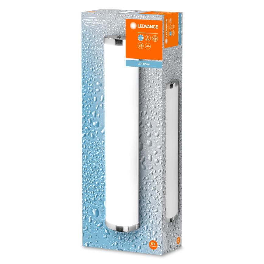 Ledvance - Vägglampa för badrum BATHROOM CLASSIC 3xE14/12W/230V IP44