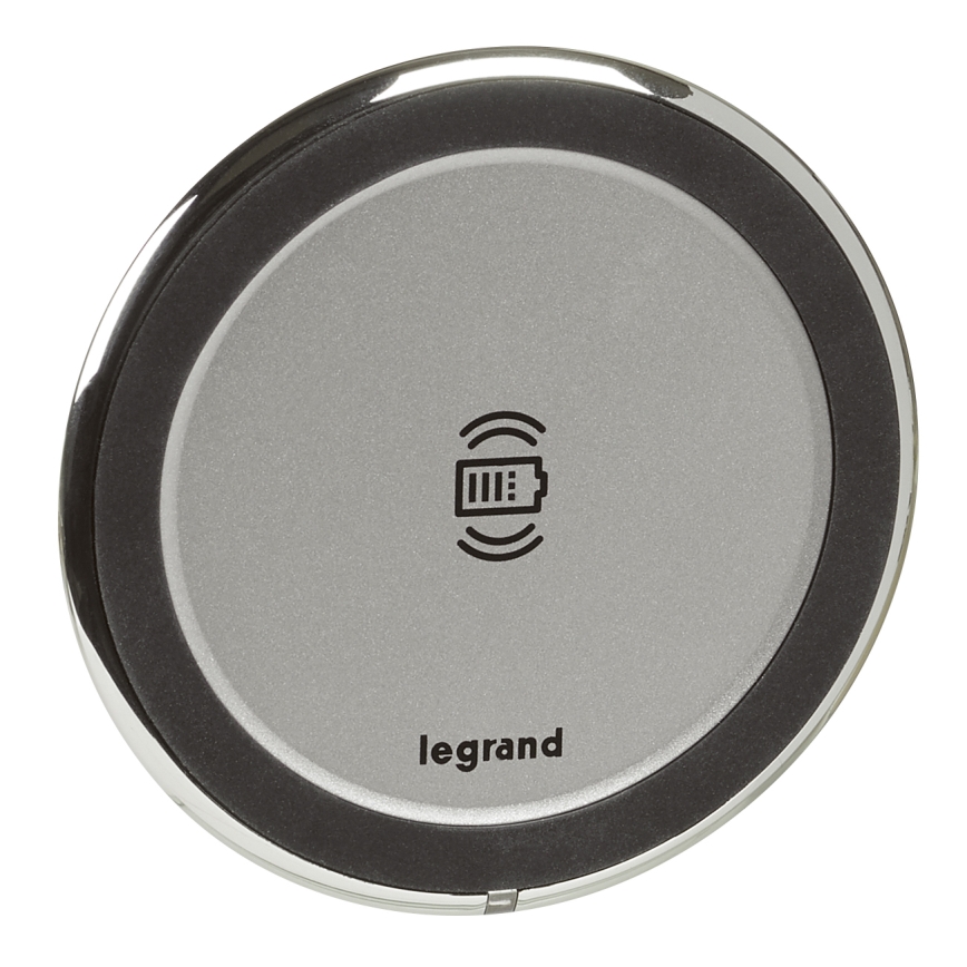 Legrand 077640L - Trådlös laddare för bordsskiva 15W IP44