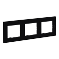 Legrand - 3-facksram NILOE STEP svart