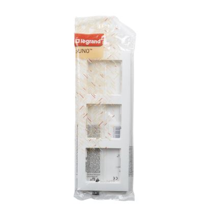 Legrand - 3-facksram SUNO vit