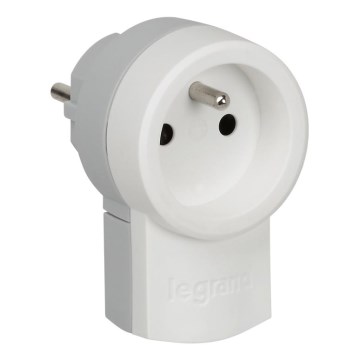 Legrand 50461 - Stickpropp med uttag 230V/16A 2P+J