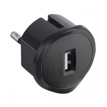 Legrand 50681 - USB Plug-in adapter 230V/1,5A svart