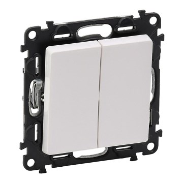 Legrand 752105 - Seriekopplad strömbrytare VALENA LIFE nr 5 250V/10A vit