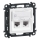 Legrand 75C5UB2 - Uttag VALENA LIFE 1xRJ45 class 5E UTP vit