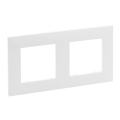 Legrand - Dubbelram NILOE STEP vit
