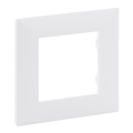 Legrand - Enkel ram NILOE STEP vit