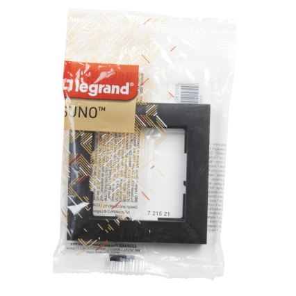 Legrand - Enkel ram SUNO svart