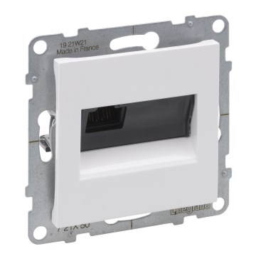 Legrand - Ethernetuttag RJ45 utan ram SUNO vit