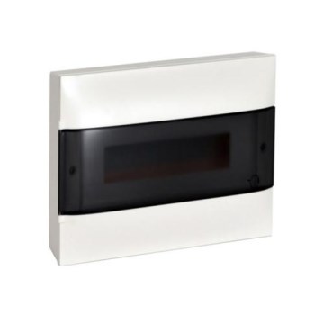Legrand - Fördelningsskåp 12 moduler IP40 vit/svart