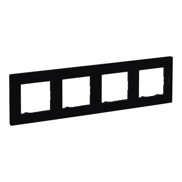 Legrand - Fyrfacksram NILOE STEP svart