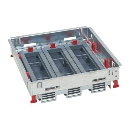 LEGRAND - Golvbox för betong 24 moduler (12 enheter 45x45)