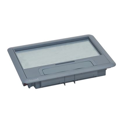 LEGRAND - Golvbox för dubbelgolv 12 moduler (6 enheter 45x45)