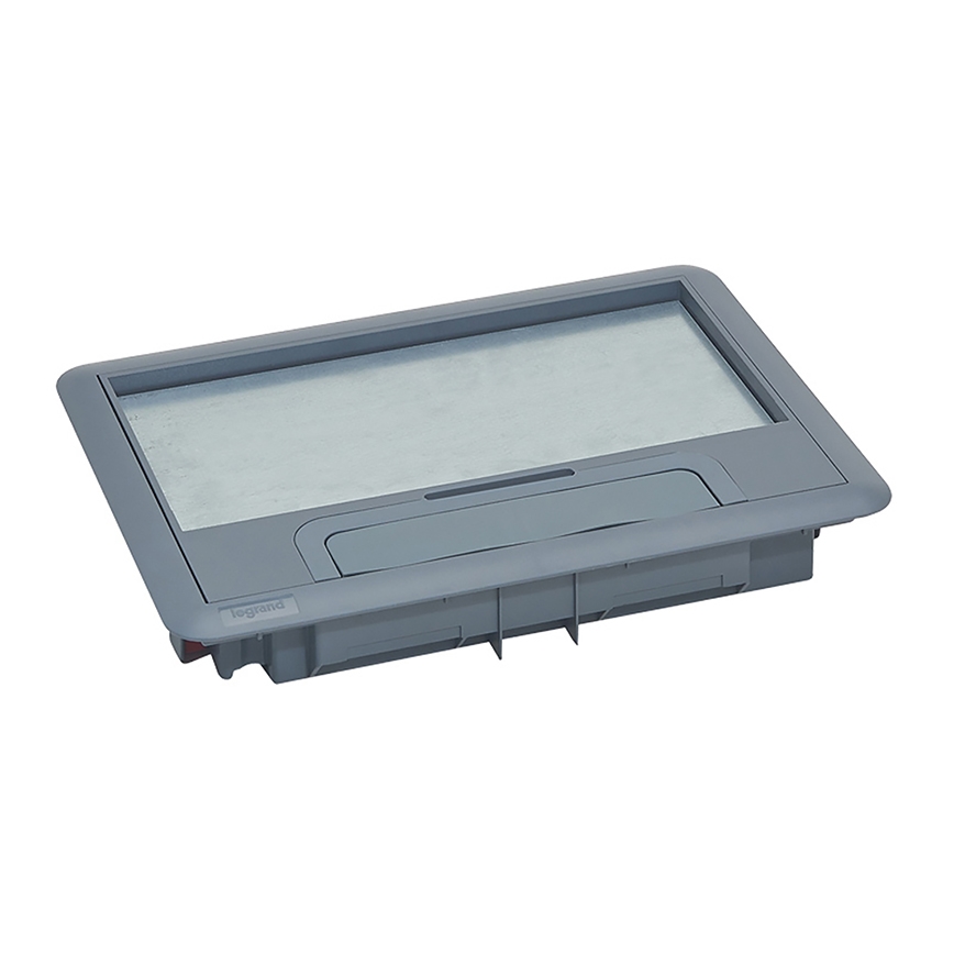 LEGRAND - Golvbox för dubbelgolv 12 moduler (6 enheter 45x45)