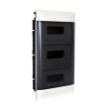 Legrand - Infälld elcentral 36 moduler IP40 vit/svart