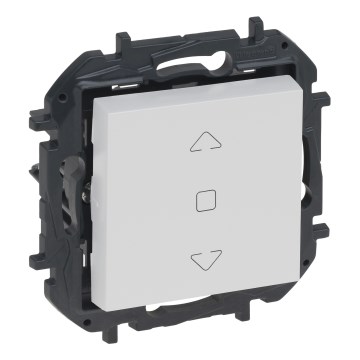 Legrand - Jalusibrytare utan ram NILOE STEP, vit