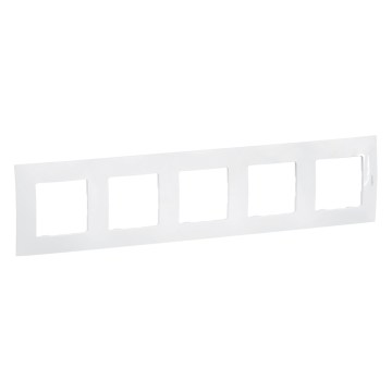 Legrand - Ram för 5 moduler NILOE, vit