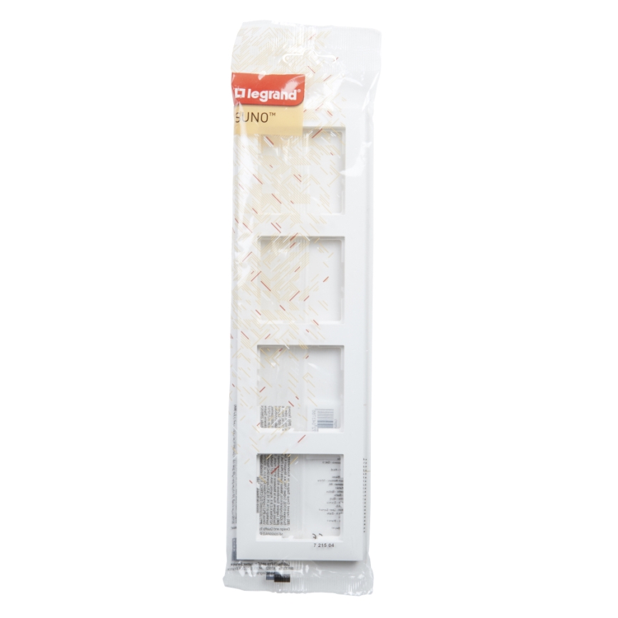 Legrand - SUNO 4-facksram, vit