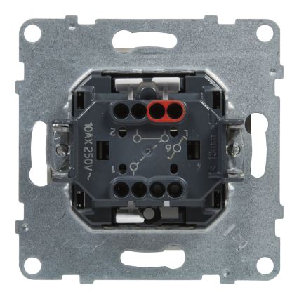 Legrand - Trappbrytare nr. 6 utan ram SUNO vit