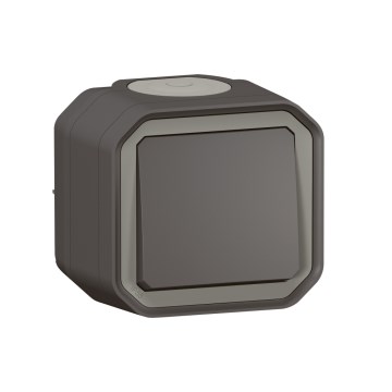 Legrand - Trappströmbrytare nr 6 PLEXO IP55 antracit