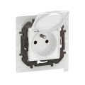 Legrand - Utomhusuttag för hemmet utan ram NILOE 250V IP44 vit