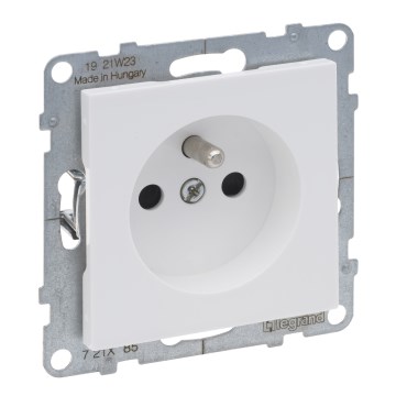 Legrand - Vägguttag utan ram SUNO 250V vitt
