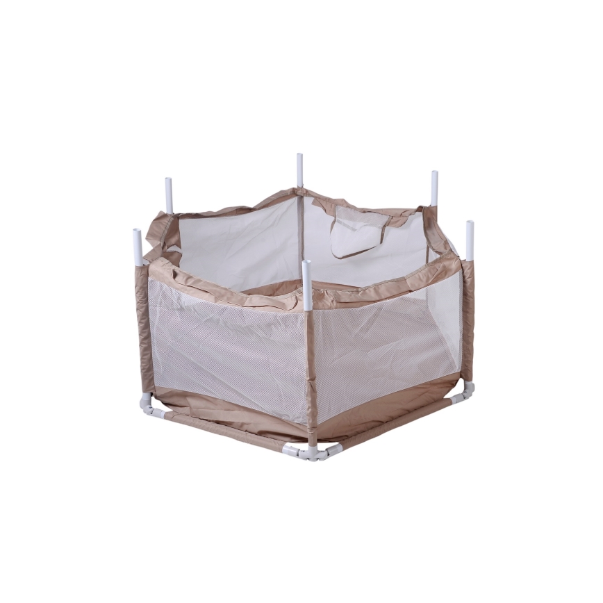 Lekplats 120 cm brun