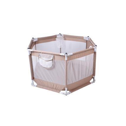 Lekplats 120 cm brun