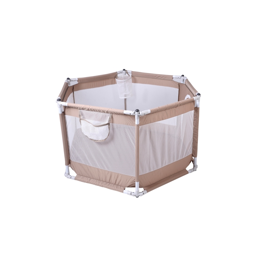 Lekplats 120 cm brun