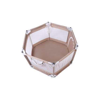 Lekplats 120 cm brun