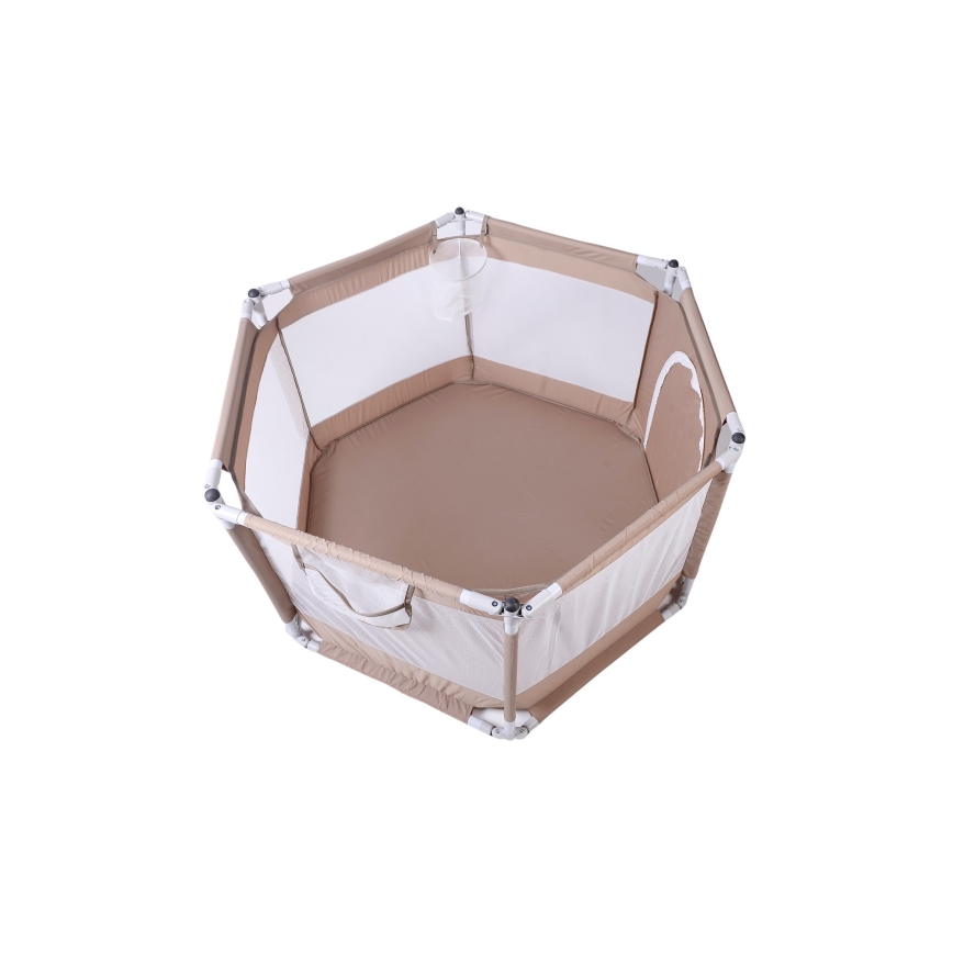 Lekplats 120 cm brun